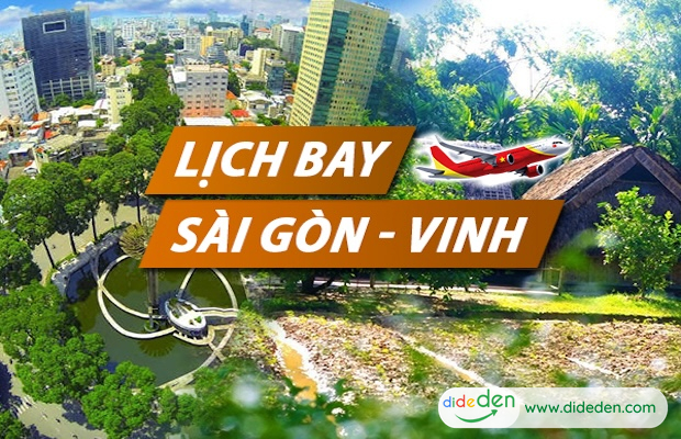 Giá vé máy bay Tết Sài Gòn Vinh được cập nhật mới nhất