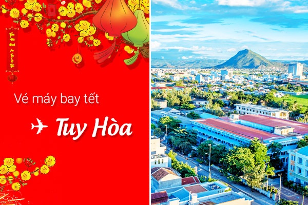 Vé máy bay tết đi Tuy Hòa