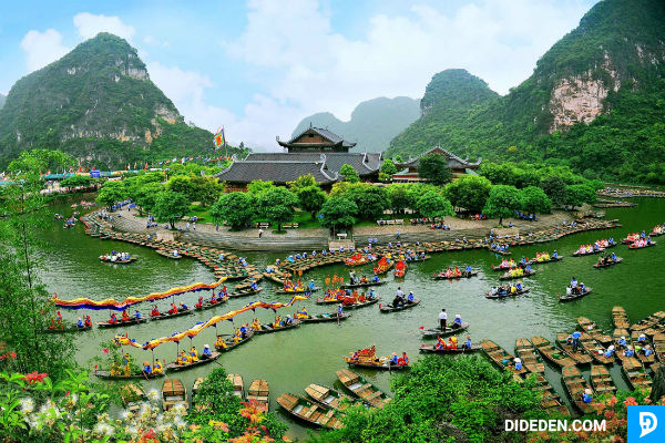 tour du lich ha noi ninh binh yen tu chua huong