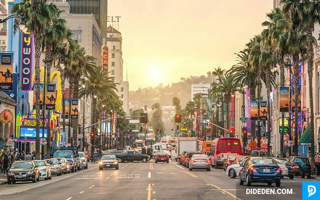 ve may bay gia re di los angeles