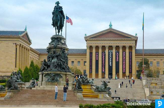 ve may bay di philadelphia