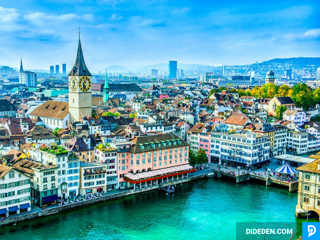 Vé máy bay đi Zurich