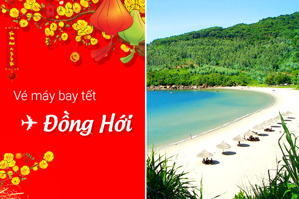 Vé máy bay Tết đi Đồng Hới
