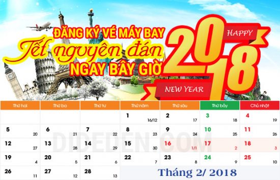 vé máy bay tết 2018 vietjet