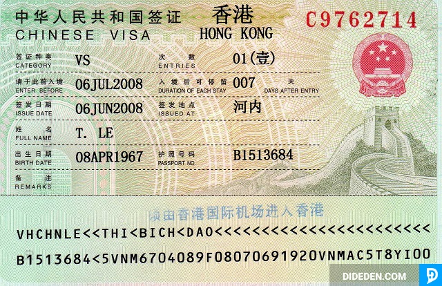visa di hong kong du lich