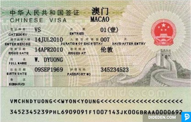 visa di ma cao cong tac