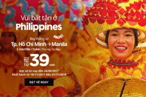 Chỉ từ 39 USD, thỏa đam mê khám phá Manila cùng Air Asia