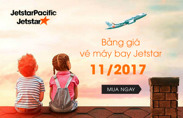 giá vé máy bay jetstar tháng 11