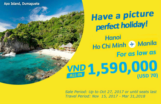 Săn vé rẻ Cebu chỉ từ 70 USD, thỏa thích du lịch Manila