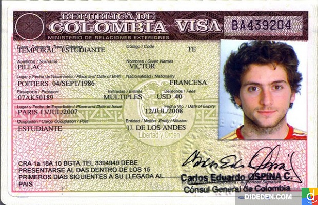 xin visa đi công tác colombia nhanh