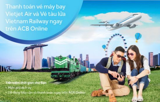cách thanh toán vé máy bay vietjet qua internet banking