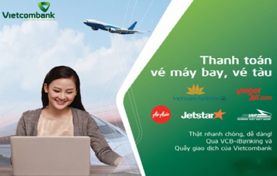cách thanh toán vé máy bay vietjet air