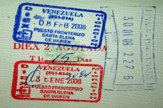 xin visa đi venezuela thăm thân