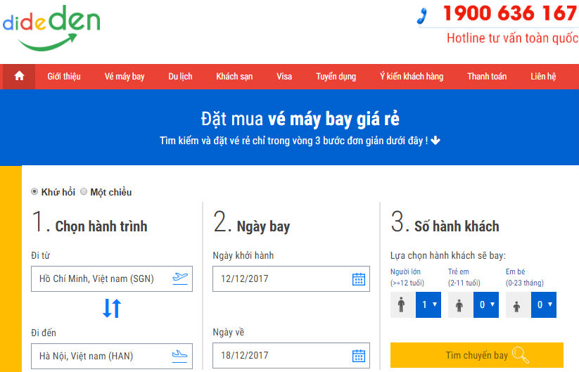 Hướng dẫn cách đặt vé máy bay Jetstar trực tuyến
