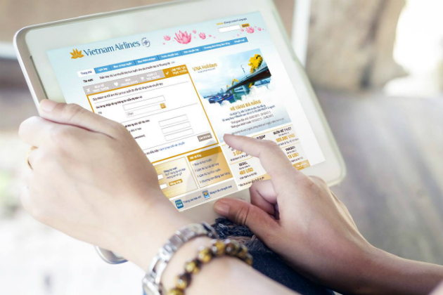 Hướng dẫn làm thủ tục trực tuyến hãng Vietnam Airlines