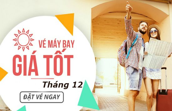 vé máy bay nội địa giá rẻ tháng 12/2017