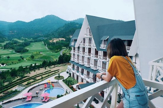 tìm phòng resort gần hồ tuyền lâm đà lạt