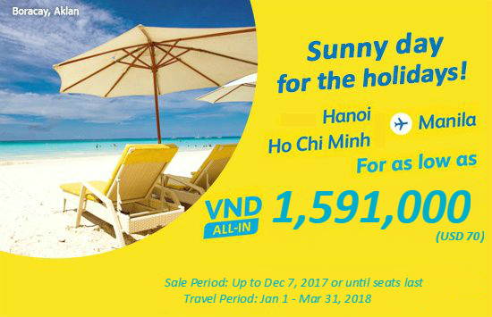 Từ 70 USD, có ngay vé rẻ Cebu bay Manila cực tiết kiệm