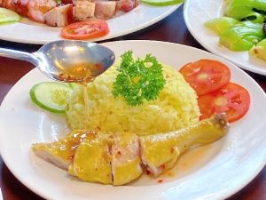 du lịch Singapore Malaysia - Cơm gà