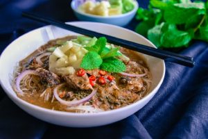 du lịch Singapore Malaysia - Mỳ Penang assam laska