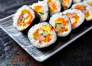 du lịch Hàn Quốc 2022 - Gimbap