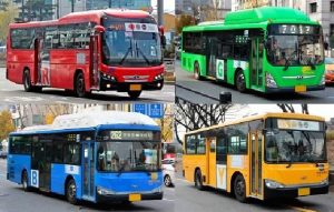 du lịch Hàn Quốc 2022 - Xe buýt
