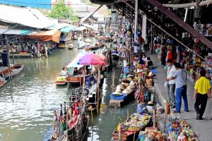 du lịch Thái Lan - Chợ Damnoen saduak