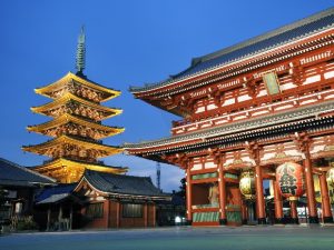 tour Nhật Bản 6 ngày 5 đêm - Chùa Asakusa Kannon