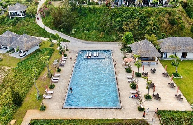 Combo khách sạn vé máy bay Quy Nhơn - Crown Retreat resort