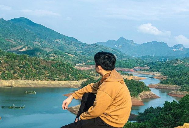 du lich Thung Nai Hoa Binh 2 ngay 1 dem - canh dep Thung Nai