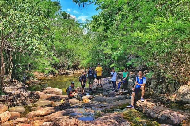 tour du lich ho dau tieng - suoi truc