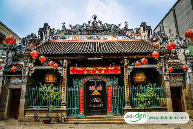 City tour Sài Gòn - Chùa Bà Thiên Hậu