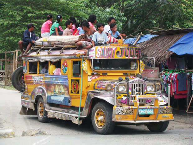 tour Philippines từ TPHCM xe jeepney