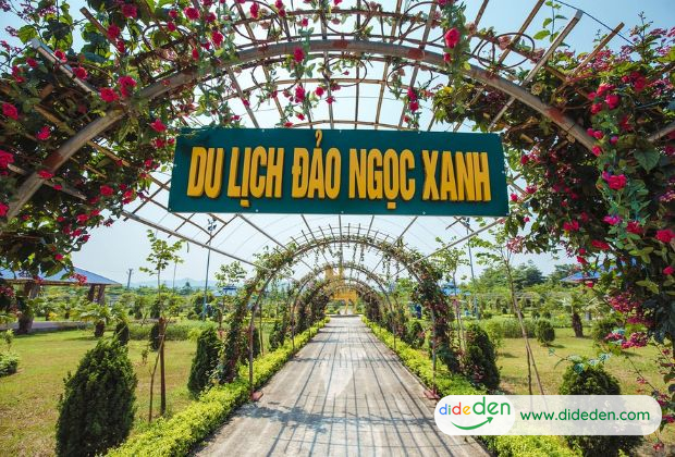 du lịch Ba Vì 1 ngày nên đi đâu - Khu du lịch Đảo Ngọc Xanh 