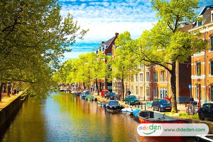 Du lịch Châu Âu 2023 - Kênh đào Amsterdam