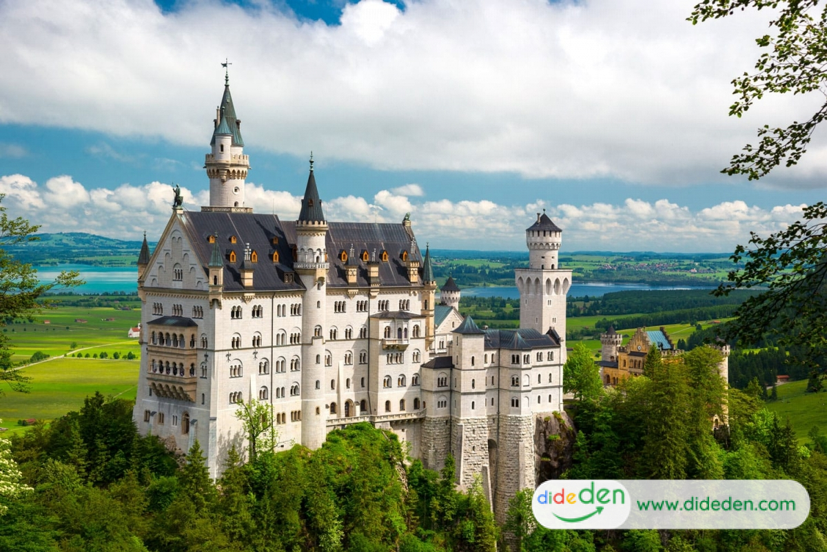 Du lịch Đức - Lâu đài Neuschwanstein