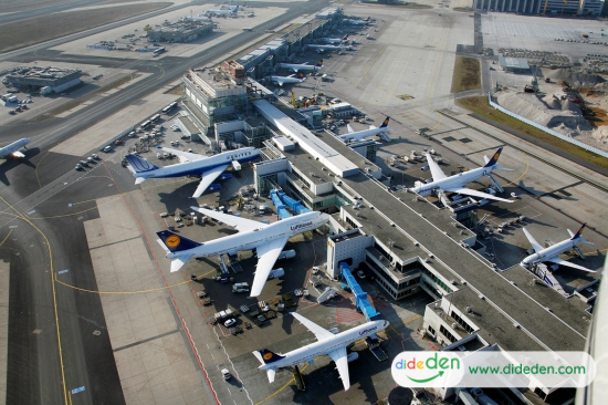 Du lịch Đức - Sân bay Frankfurt