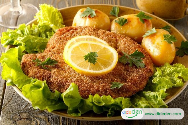 Du lịch Đức - món Schnitzel