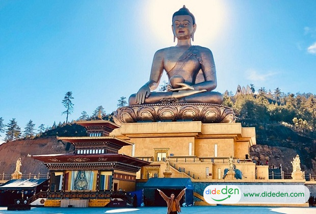 Tour Bhutan từ HCM - Tượng Phật Dordemon