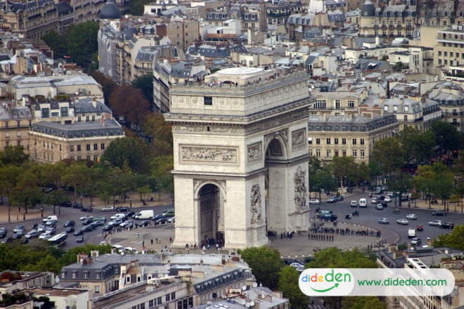 Tour Paris - Khải Hoàn Môn