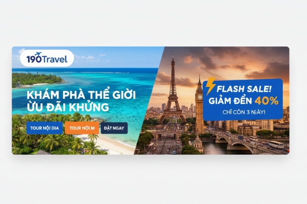 tour du lịch giá rẻ 190travel