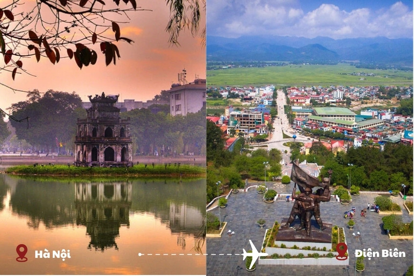 Tối ưu thời gian bay từ Hà Nội đi Điện Biên: Bí quyết phượt Tây Bắc nhẹ tênh