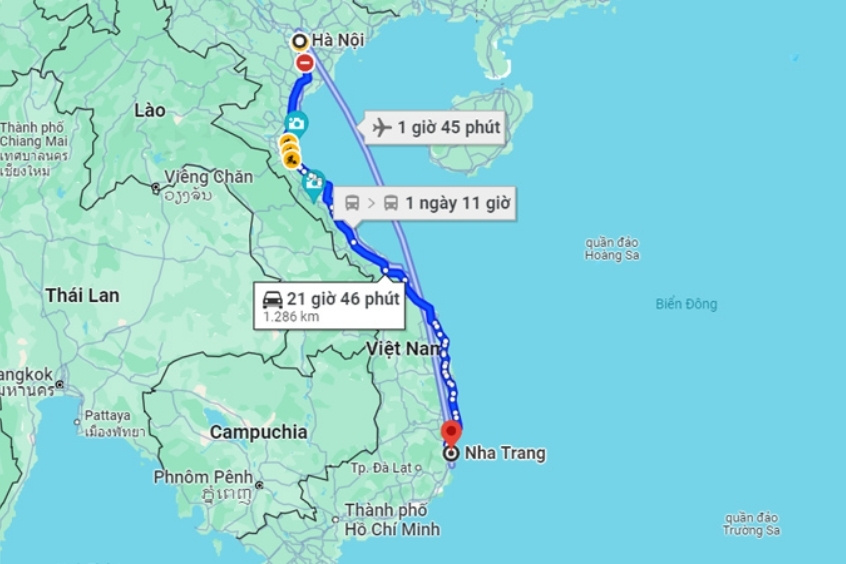 Thời gian bay từ Nha Trang đi Hà Nội: Từ phố biển về thủ đô mất bao lâu?