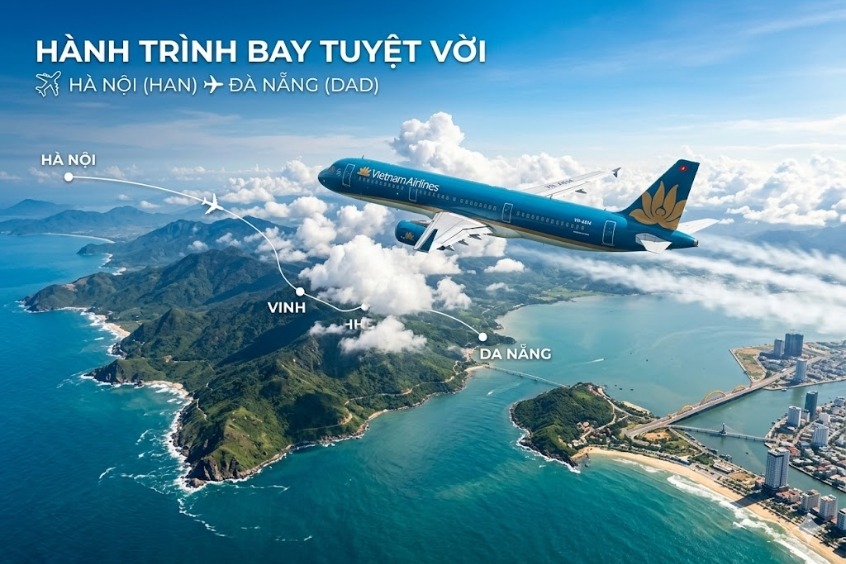 Lột trần bí mật cách đặt vé máy bay từ Hà Nội đi Đà Nẵng giá rẻ 