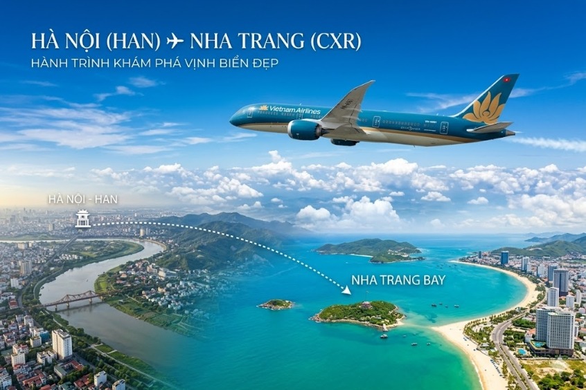 Bí quyết cho cách đặt vé máy bay từ Hà Nội đi Nha Trang giá rẻ siêu tiết kiệm cùng Dideden