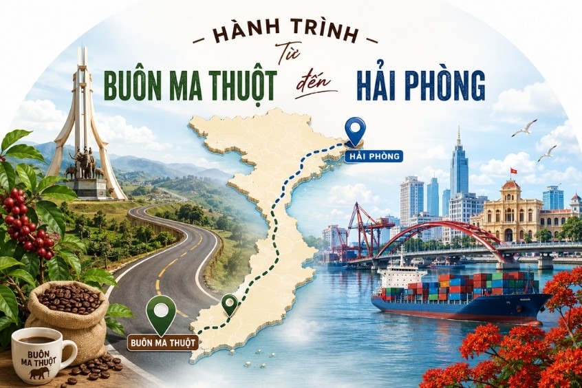 Phương tiện di chuyển từ Buôn Ma Thuột đi Hải Phòng được ưa chuộng nhất tại Dideden!