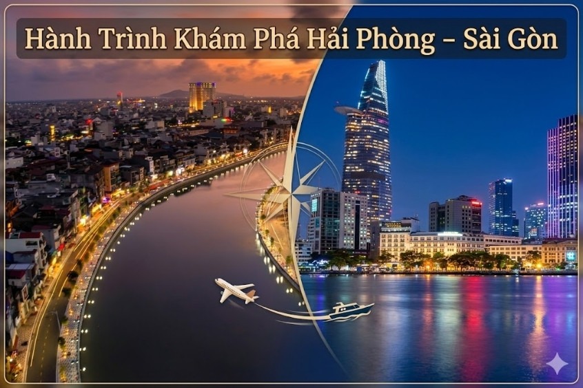 Dideden - Bật mí phương tiện di chuyển từ Hải Phòng đến Sài Gòn hot nhất!