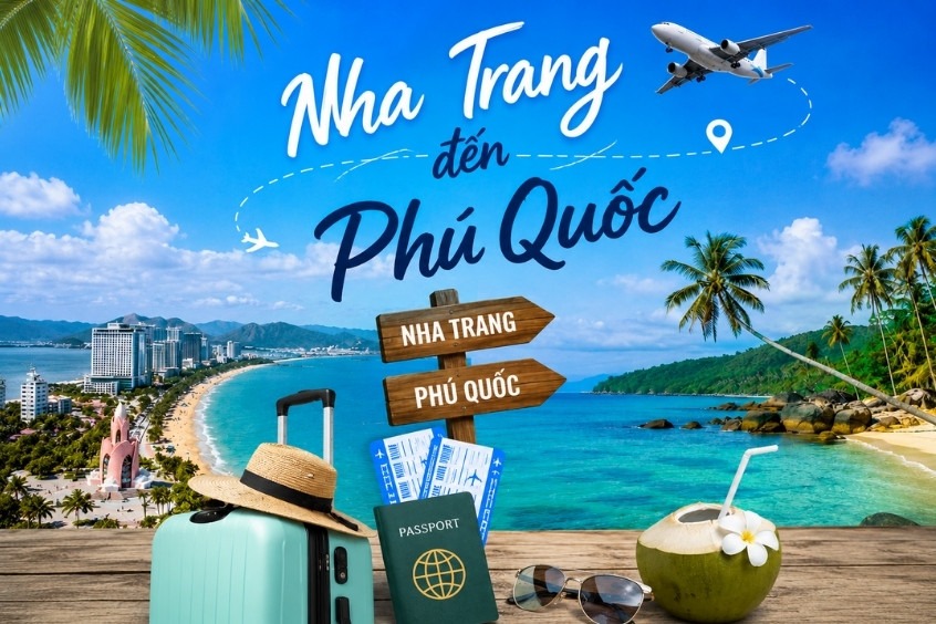 Phương tiện di chuyển từ Nha Trang đến Phú Quốc tiện lơi và trọn vẹn cùng Dideden !