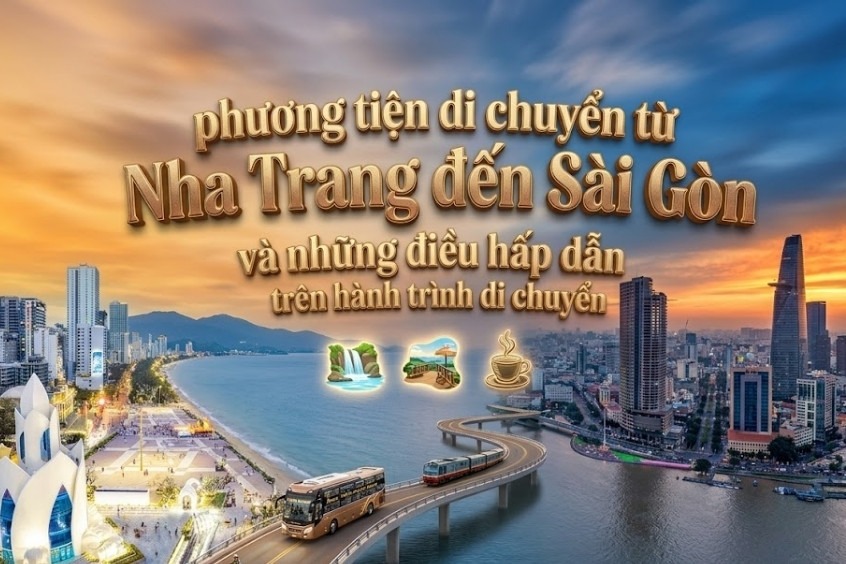 Vi vu cực đã! Chọn phương tiện di chuyển từ Nha Trang đến Sài Gòn cùng Dideden!