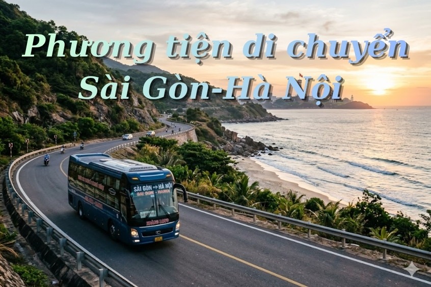 Phương tiện di chuyển từ Sài Gòn đến Hà Nội nhanh chóng và tiết kiệm chi phí !